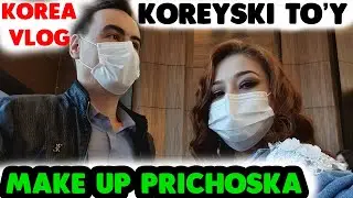TO'YGA BORISHGA TAYYORGARLIK / MAKIYAJ QILISH / SOCH TURMAKLASH / PRICHOSKA QILISH / TOYGA BORDIK