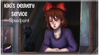 [Procreate Speedpaint] Kiki’s Delivery Service