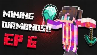 I have bad luck at mining diamonds!!(Hardcore ep 6)