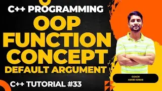 Introductions to Functions | Default Argument in C++ | C++ Programming