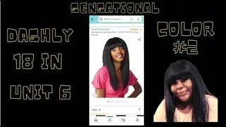 Best Synthetic Amazon Bang Wig only $19 Dashly Unit 6 18 inch Color #2
