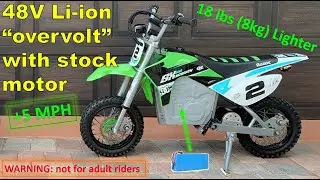 48V Razor with stock motor & controller - go faster cheap - MX650 MX500 SX500 RSF650