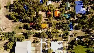 Рубцовск, КГБУ Детский лагерь отдыха "Юность". Съемка с дрона.
