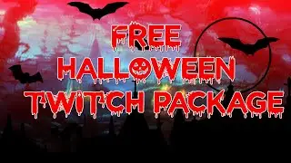 FREE Halloween Stream Package (Twitch Overlays)
