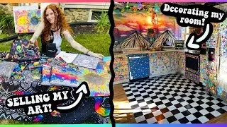DAY IN MY LIFE AS A FULL TIME ARTIST!