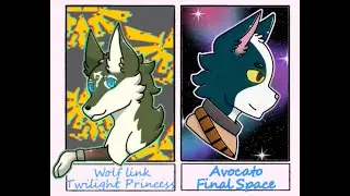 Wolf Link and Avocato | Six fan arts challenge (Part 2 of 3)