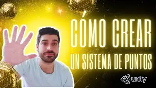Cómo HACER un contador de PUNTOS en UNITY | Cómo crear un PUNTAJE (sistema de puntos)