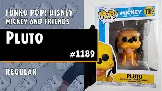 Funko Pop Pluto - Mickey and Friends - 1189 // Just One Pop Showcase