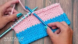 Crochet Cast off for Knitting by Binding off with a Crochet Hook
