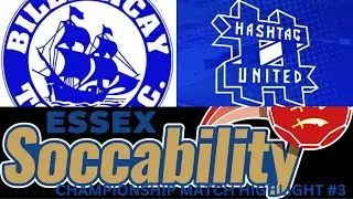 Essex Soccability League (South Championship) - Billericay Town v Hashtag United - Match 3