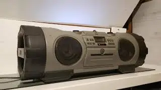 Boombox Jvc RV-B90 basstest