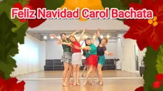 Feliz Navidad Carol Bachata Line Dance / Beginner / 거울모드 / RESTART(리스타트) #하남라인댄스 #오늘도 라인하세요 #퀸코리아