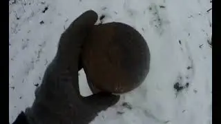 Дождался подходящего дня, и 🚗выехал на коп! Нашел гильзу в посадке 💣