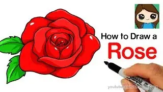 How to Draw a Rose step by step Easy