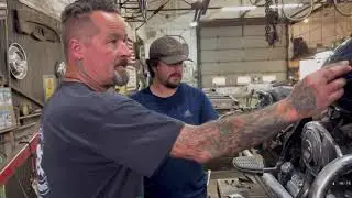 Full custom harley roadking project