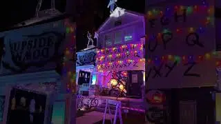 Halloween Haunted House Decorations Stranger Things #shorts #2022 #halloween #strangerthings