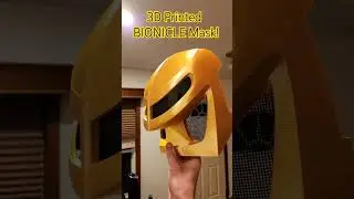 3D Printed Mask! #lego #afol #3dprinting #3d #like #subscribe