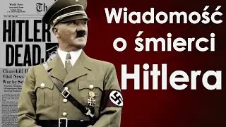 Szok, rozczarowanie i obojętność - jak Niemcy zareagowali na śmierć Hitlera