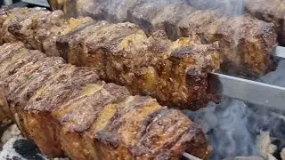Шашлык наполеон.  Пошаговая инструкция.  Лёгкий и вкусный Шашлык. Гости довольны, шеф кайфует.