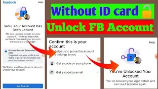 how to unlock facebook account without I'd proof 2022