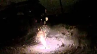яркая вспышка