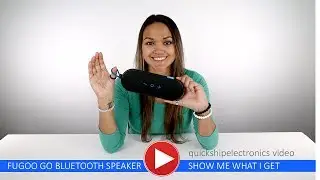 quickshipelectronics Fugoo GO Blue, Red, Black - SHOW ME WHAT I GET unboxing