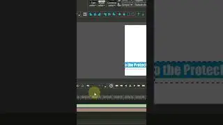 How to make horizontal scrolling text in VSDC | 