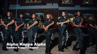 Alpha Kappa Alpha Sorority, Inc., Gamma Kappa Chapter at the Midnight Prowl at Tuskegee University
