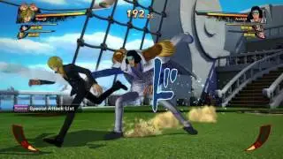 one piece burning blood monster trio vs admiral trio
