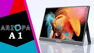 Arzopa A1 📺 Przenośny monitor w dobrej cenie/ Recenzja 4K