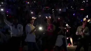 Ancient desert city attracts tourists with joyful concert