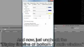 Sony Vegas || How to Change Display