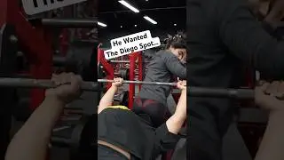 He wanted the Diego spot so I did it...
