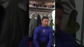 Илья Ковальчук в раздевалке после Мастер-шоу