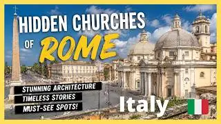A walking tour of Rome's churches, Piazza del Popolo and much more!