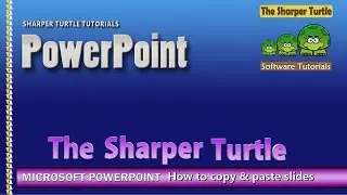 Microsoft PowerPoint - How to copy slides from another presentation