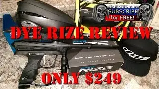 Dye Rize Review by Trails of Doom Paintball Proto R2 Hopper Unboxing Video