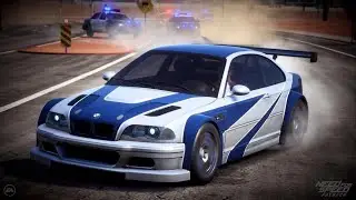 Дрифт + полиция (nfsmostwanted) (Поймали)