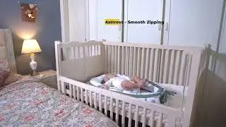 Baby Lounger for Newborn, Baby Nest Co Sleeper for