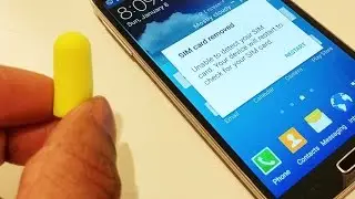How to Fix SIM Card Removed | Unable to Detect SIM card Error on Samsung Galaxy S4 | Simple Fix