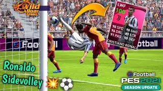 Cristiano's Monstrous Sidevolley💥 #Shorts #Pes2021