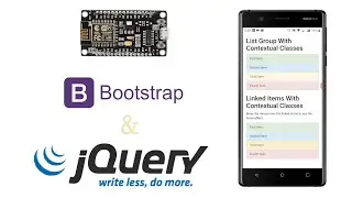 Bootstrap and Jquery on NodeMCU using ESP8266FS