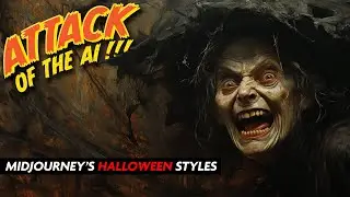 The BEST Halloween art PROMPTS for Midjourney!