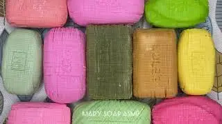 Dry soap cubes set/asmr soap cutting/relaxing video/сухие кубики на мыле/асмр резка мыла/Релакс