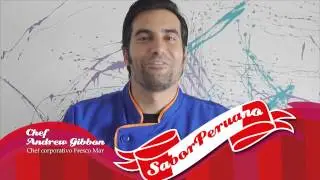 Chef Andrew Gibbon, presente en el Festival Gastronómico Sabor Peruano.
