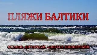 Пляжи Балтики. Калининградская область, июль 2024 г.