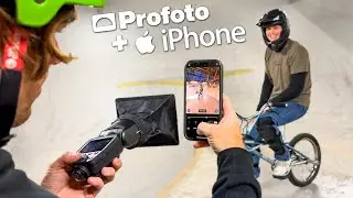 Flash Photography On An IPHONE!! -  Profoto A10 / iPhone 16 Pro Max