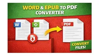 Convert DOCX & EPUB to PDF Easily | PDF TOOLS