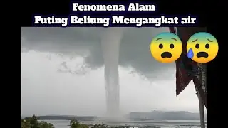 Angin Puting Beliung di Perairan Waduk Wonogiri