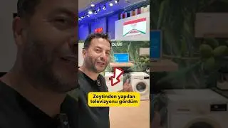 Zeytinden yapılan televizyonu gördüm 😍